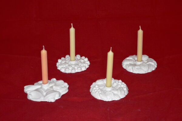 BC028- SET 4 SUPORT LUMANARI - imagine 2