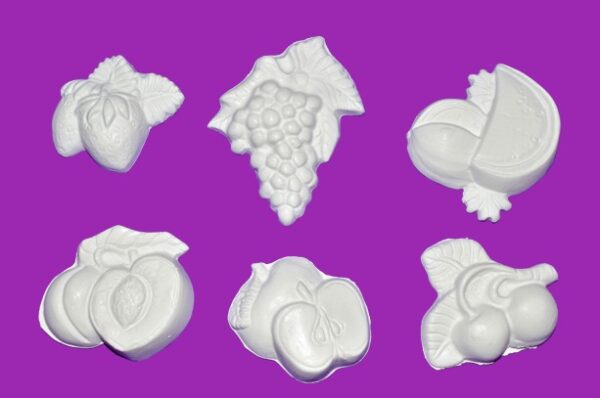 BC091 - SET FRUCTE NR.2 STRUGURE, MĂR, CIREȘE, CĂPȘUNI, PIERSICĂ, PEPENE ROȘU