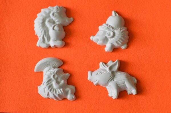BC272 - SET FIGURINE IPSOS ARICI SI PORCI MISTRETI