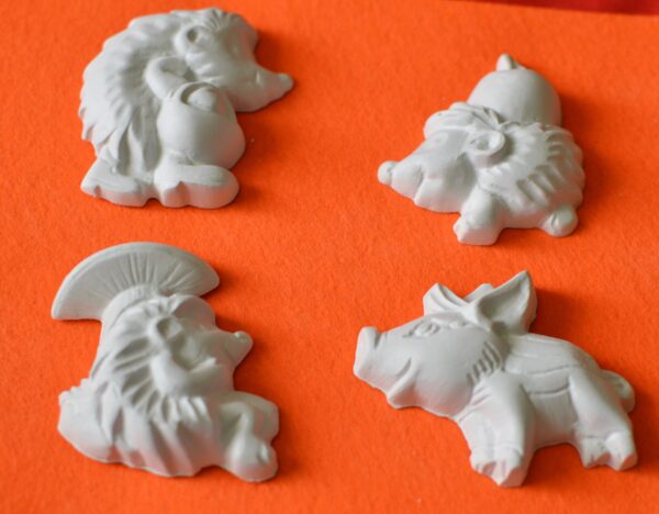 BC272 - SET FIGURINE IPSOS ARICI SI PORCI MISTRETI - imagine 3