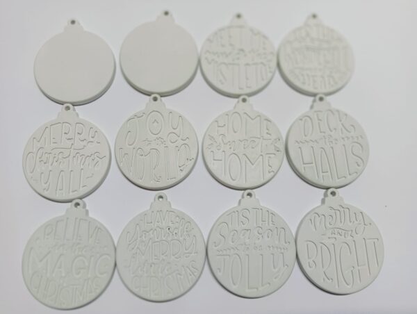 BC541  -SET 12 GLOBULETE CU MESAJ - imagine 2