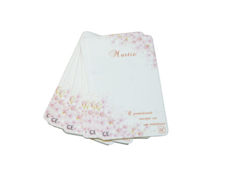 BC832- CARTON MARTISOARE FLORI CIRES 9x5,5cm